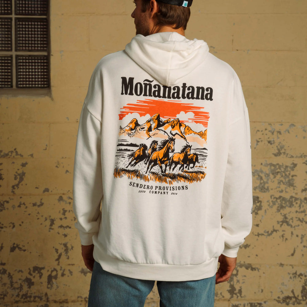 Sendero Men's Monanatana Hoodie - Vintage White - Sun Diego Boardshop
