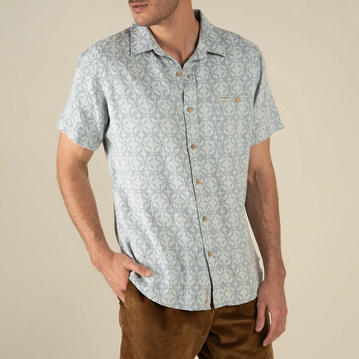 Sendero Men's City Slicker Button Up Short Sleeve - Arizona Chevron - Sun Diego Boardshop