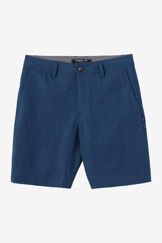 Oneill RESERVE LIGHT CHECK 19" HYBRID SHORTS - NAVY - Sun Diego Boardshop