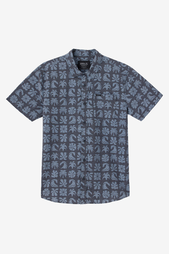 Oneill TRVLR UPF TRAVERSE STANDARD FIT SHIRT - BLACK 3 - Sun Diego Boardshop