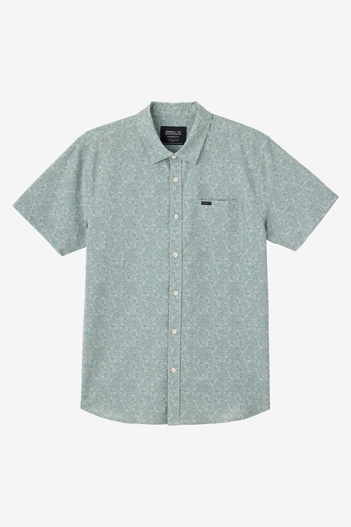 Oneill TRVLR UPF TRAVERSE STANDARD FIT SHIRT - DEEP LICHEN GREEN - Sun Diego Boardshop