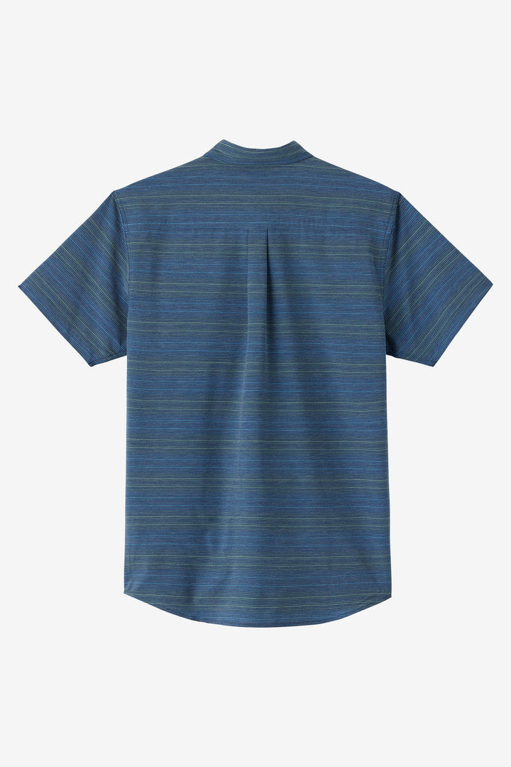 ONeill TRVLR UPF TRAVERSE STRIPE STANDARD FIT SHIRT - NAVY - Sun Diego Boardshop