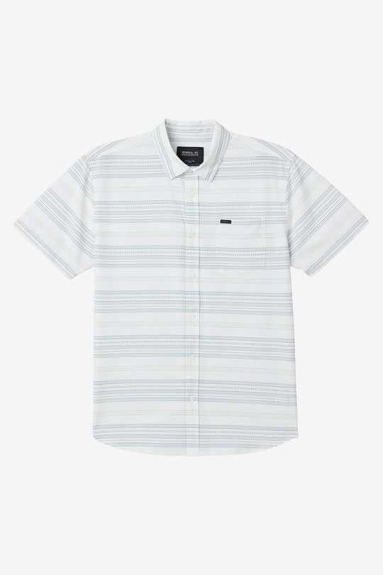 O'Neill Traveler Stripe Standard Fit Shirt - White - Sun Diego Boardshop