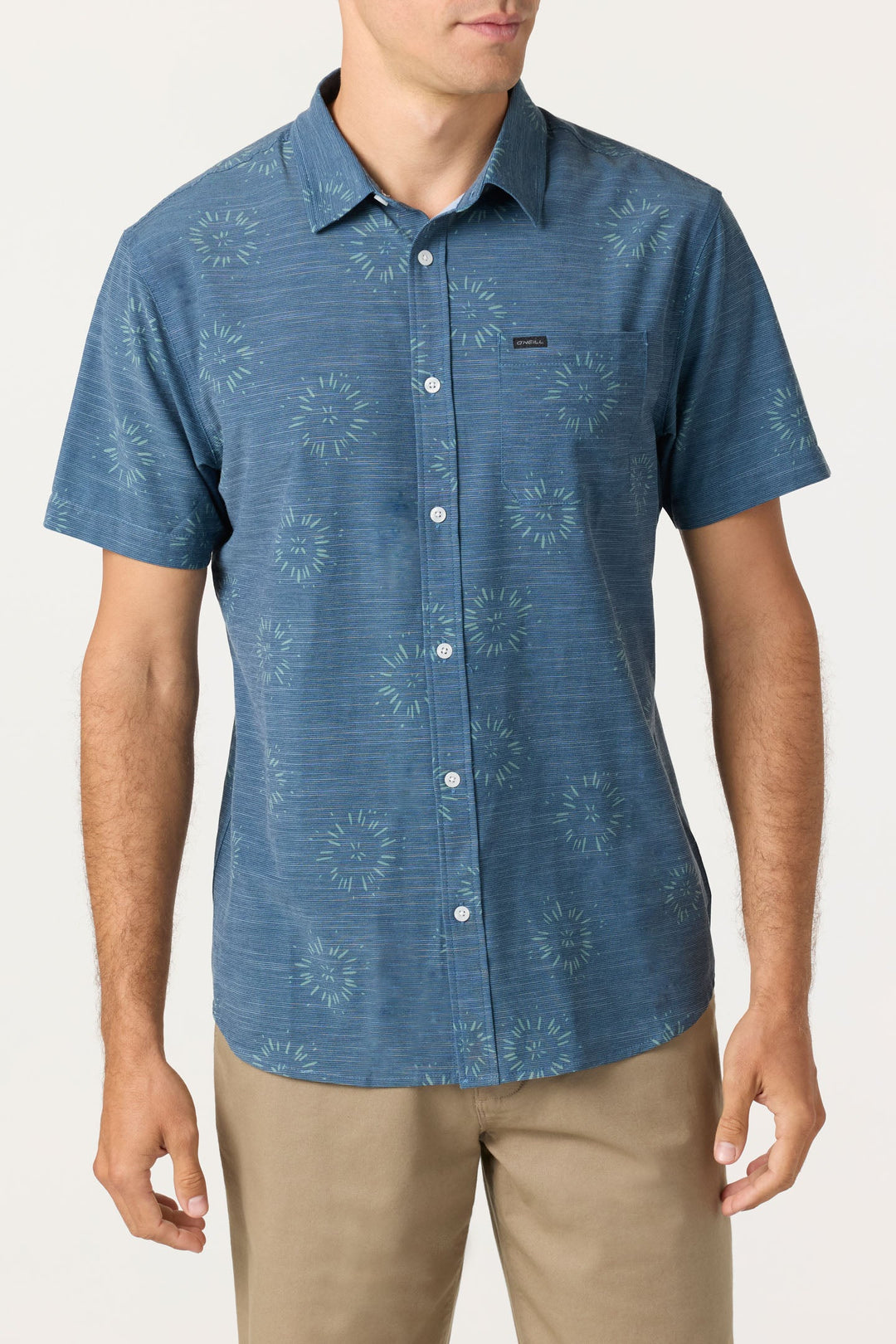 O'Neill TRVLR UPF TRAVERSE SLUB SHIRT - MIDNIGHT NAVY - Sun Diego Boardshop