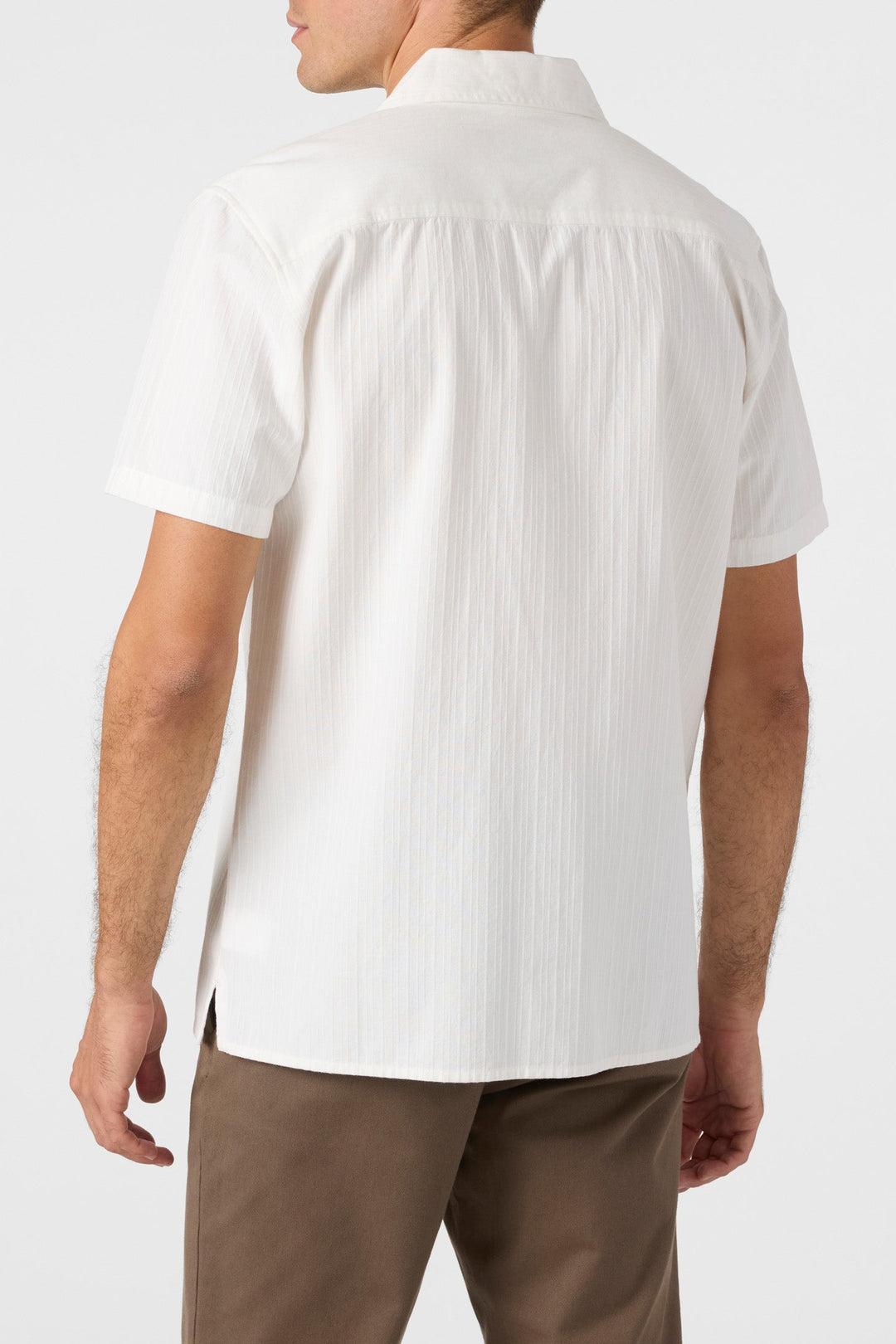 O'Neill OG ECO STRIPE STANDARD SHIRT - WHITE - Sun Diego Boardshop