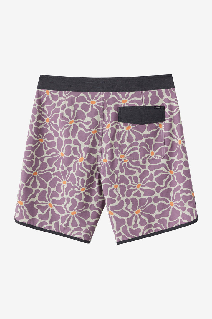 O'Neill OG PRINT SCALLOP 18" BOARDSHORTS - GRAPE SHAKE - Sun Diego Boardshop