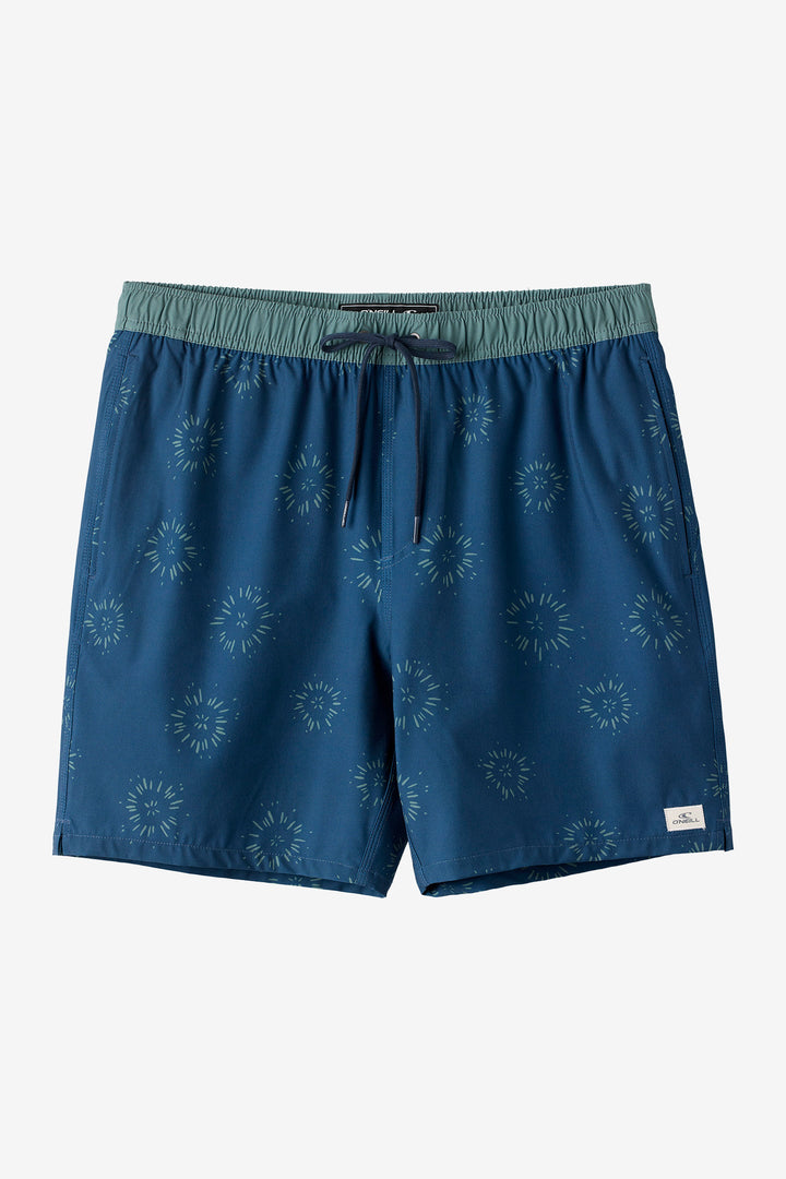 O'Neill HERMOSA E-WAIST 17" LINED BOARDSHORTS - MIDNIGHT NAVY - Sun Diego Boardshop