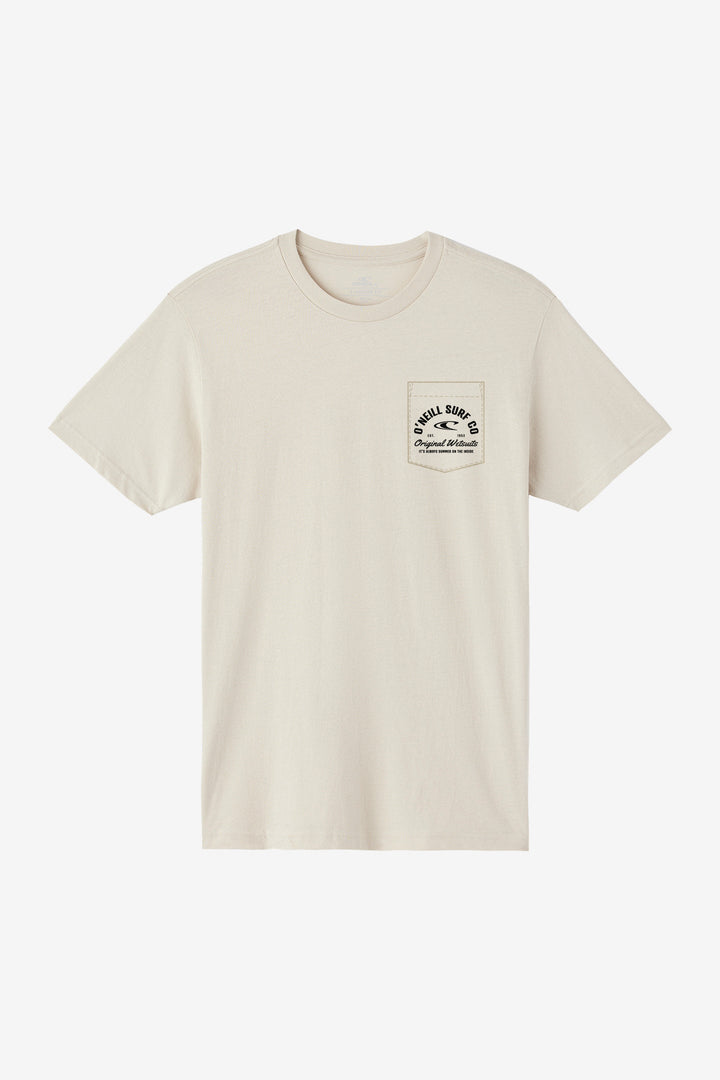 O'Neill ROCKER POCKET TEE - KHAKI - Sun Diego Boardshop