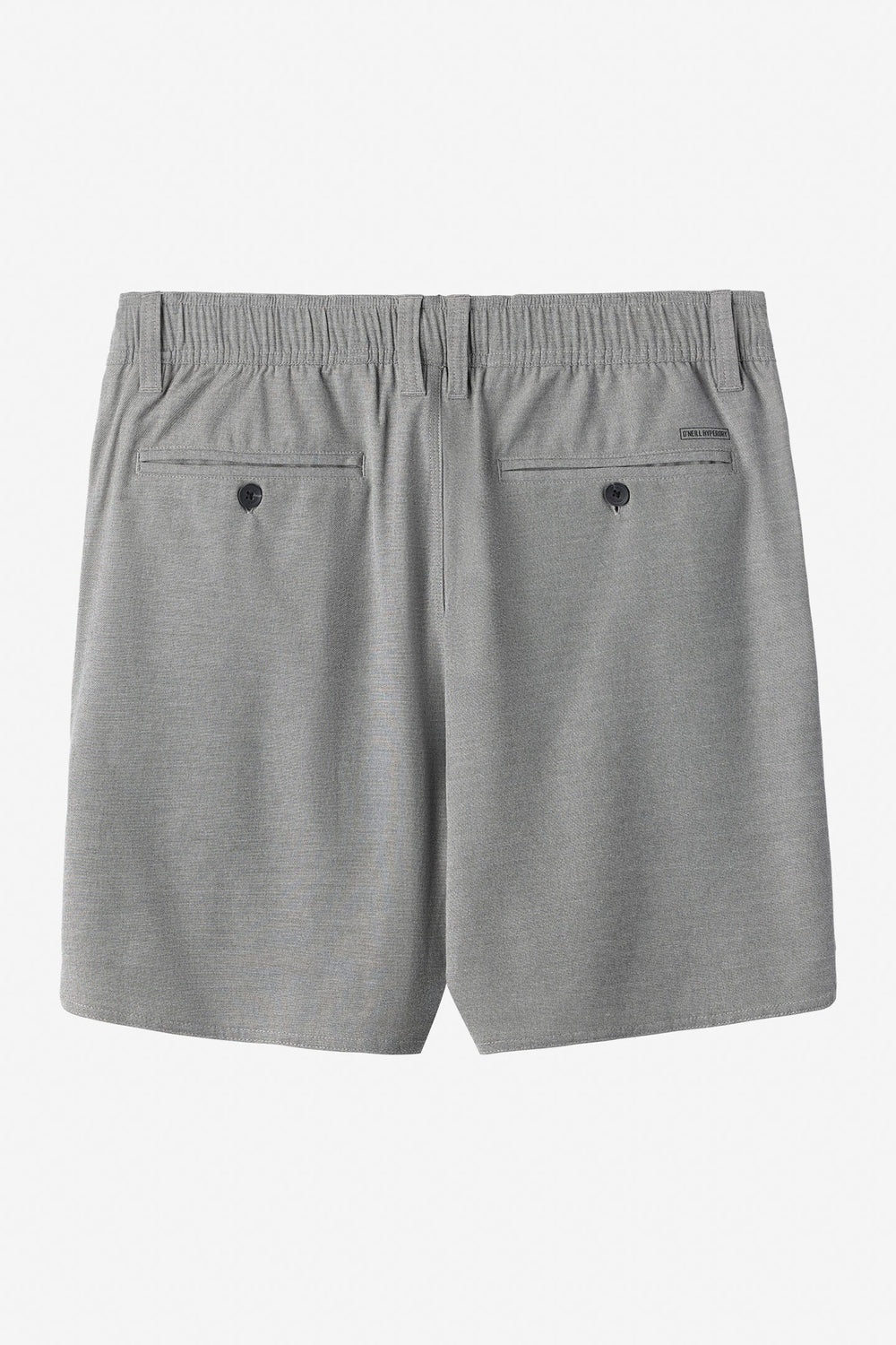 O'Neill RESERVE LIGHT CHECK 18" SCALLOP HYBRID SHORTS - GRAPHITE - Sun Diego Boardshop