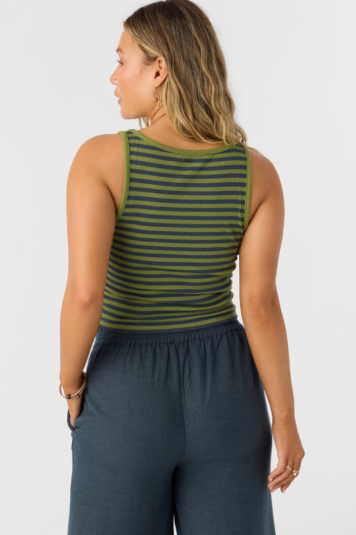 O'Neill GOLDYN SLEEVELESS TOP - MOSS - Sun Diego Boardshop