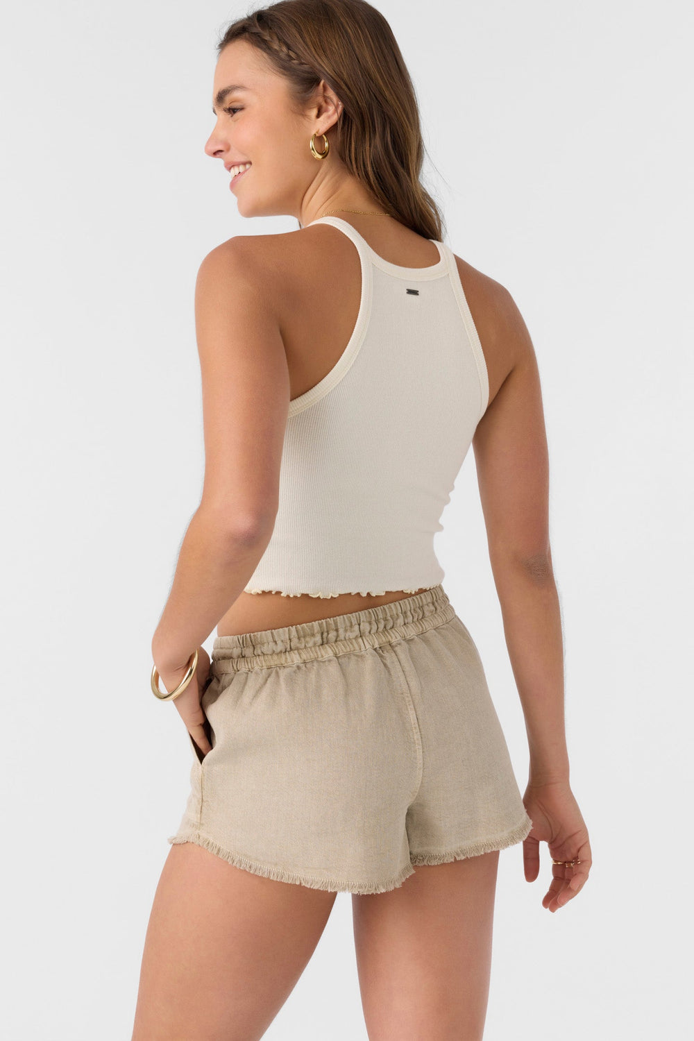 O'Neill SEVIE BEACH SHORTS - SIMPLY TAUPE - Sun Diego Boardshop
