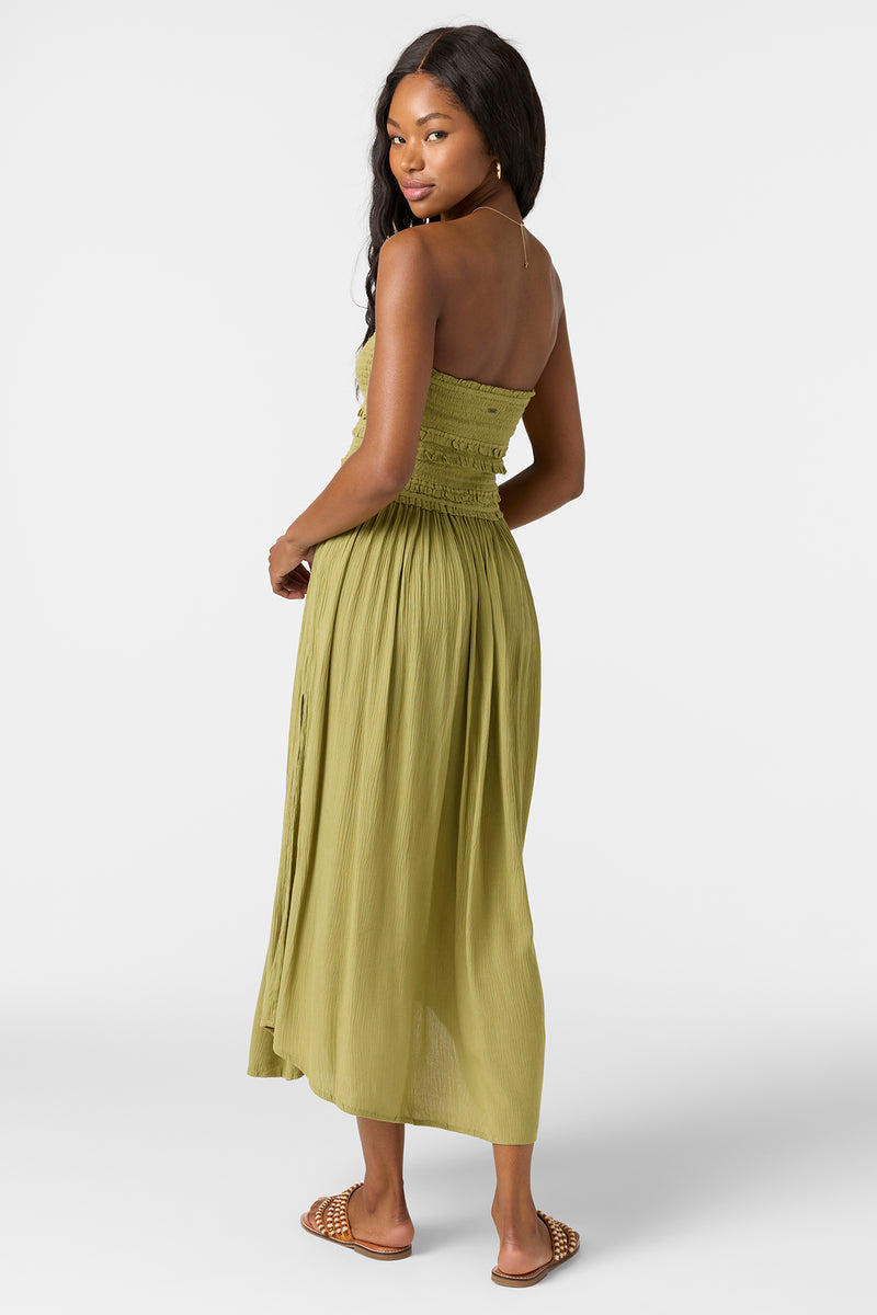 O'Neill DEVYN MIDI DRESS - MOSS | Sun Diego Boardshops O'Neill DEVYN MIDI DRESS - MOSS | Sun Diego Boardshops
