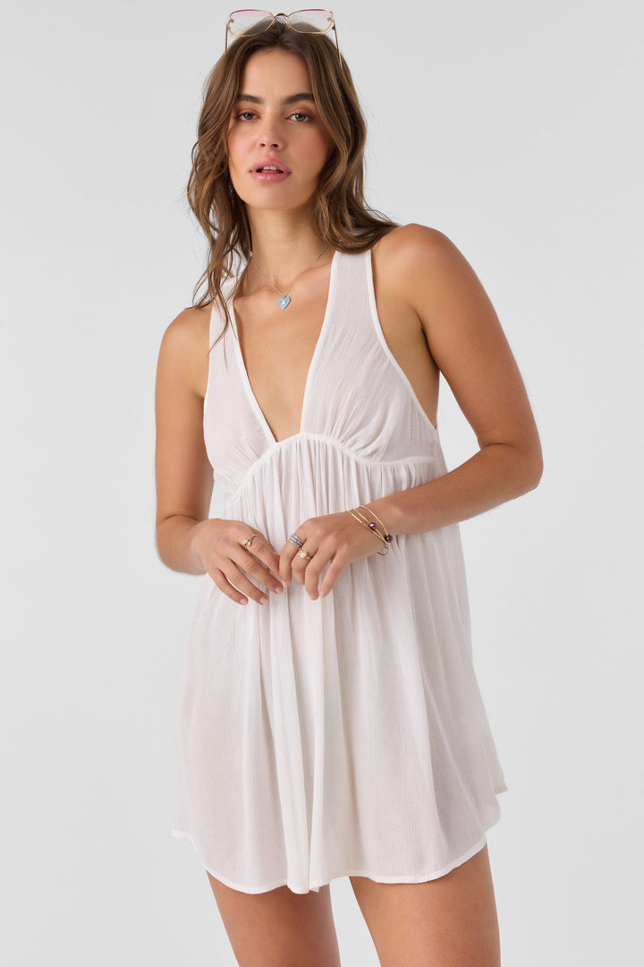 O'Neill SALTWATER SOLIDS SARAH DRESS - VANILLA - Sun Diego Boardshop