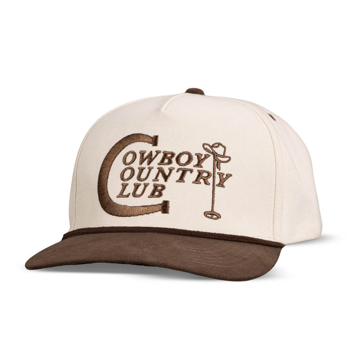 Sendero Cowboy Country Club Hat - Cream/Brown - Sun Diego Boardshop
