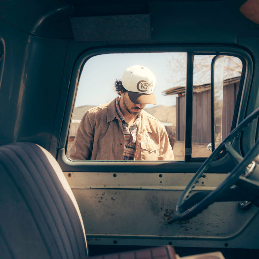 Sendero Cowboy Country Club Hat - Cream/Brown - Sun Diego Boardshop