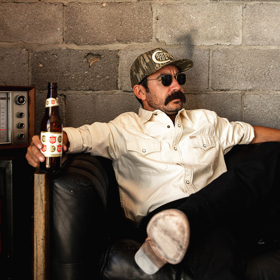 Sendero Cowboy Country Club Hat - Mossy Oak - Sun Diego Boardshop