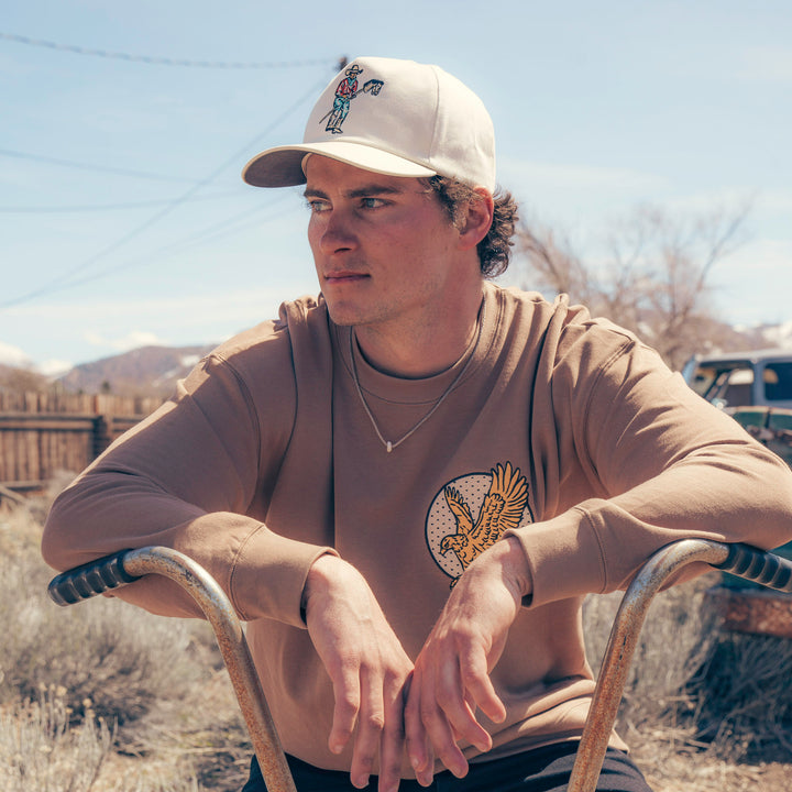 Sendero Aguila Sweatshirt - LIGHT BROWN - Sun Diego Boardshop