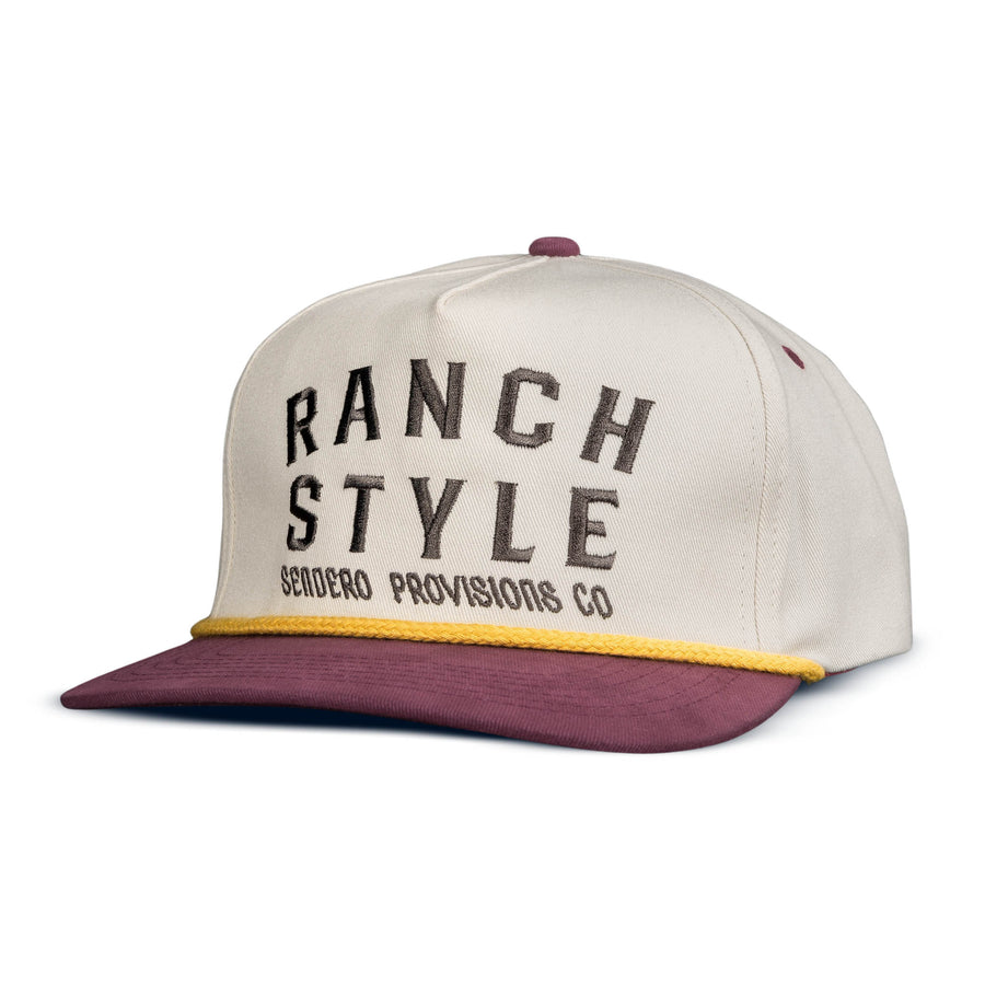 Sendero Ranch Style Hat - White - Sun Diego Boardshop