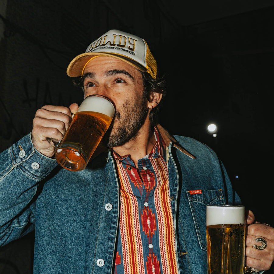 Sendero Rowdy Hat - White - Sun Diego Boardshop