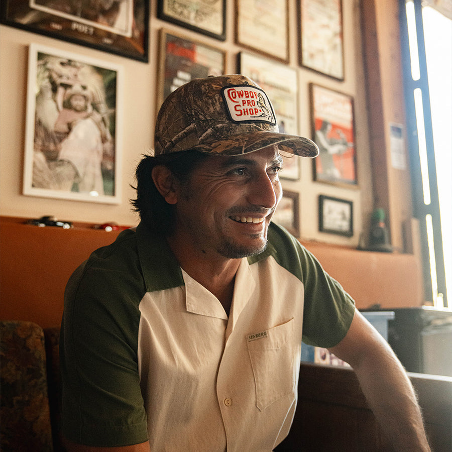 Sendero Cowboy Pro Shop Hat - Camo - Sun Diego Boardshop