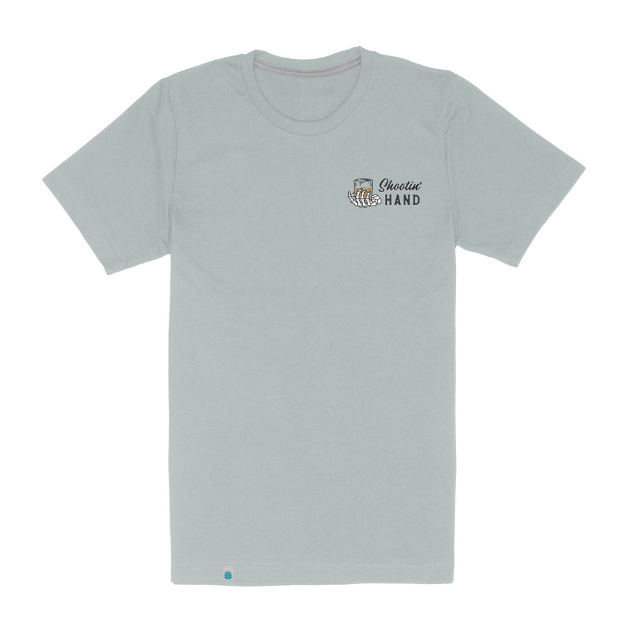 Sendero Shootin' Hand T-Shirt - Big Sky Blue - Sun Diego Boardshop