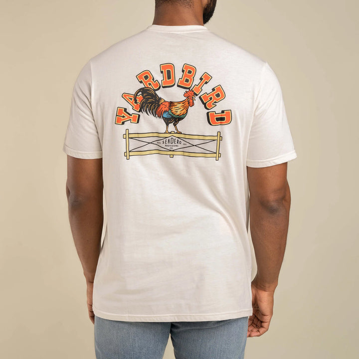 Sendero Men's Yardbird T-Shirt - Vintage White - Sun Diego Boardshop