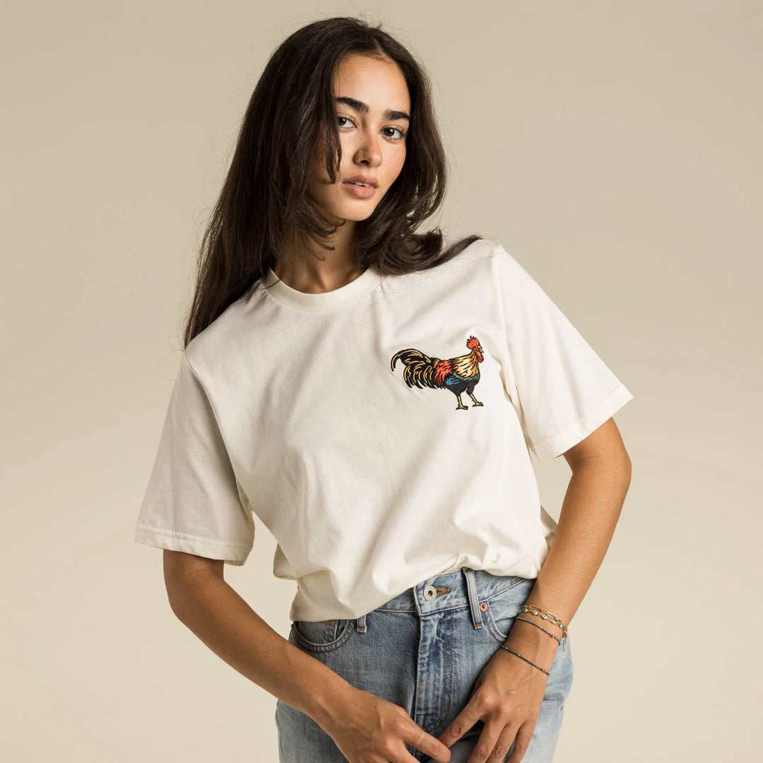 Sendero Men's Yardbird T-Shirt - Vintage White - Sun Diego Boardshop