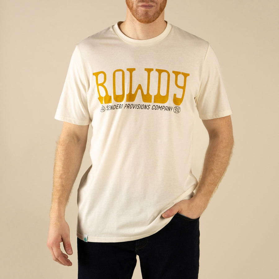 Sendero Rowdy T-Shirt - Vintage White - Sun Diego Boardshop