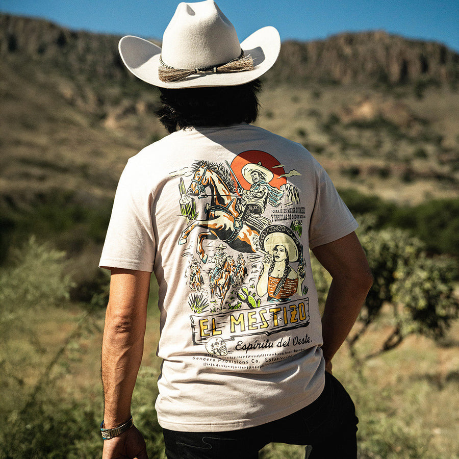 Sendero Mestizo T-Shirt - Sand - Sun Diego Boardshop