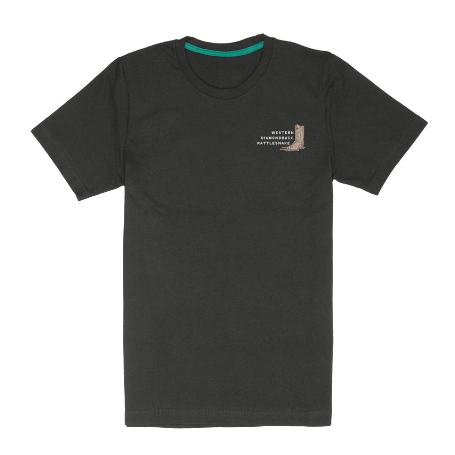 Sendero Rattlesnake T-Shirt - Vintage Black - Sun Diego Boardshop
