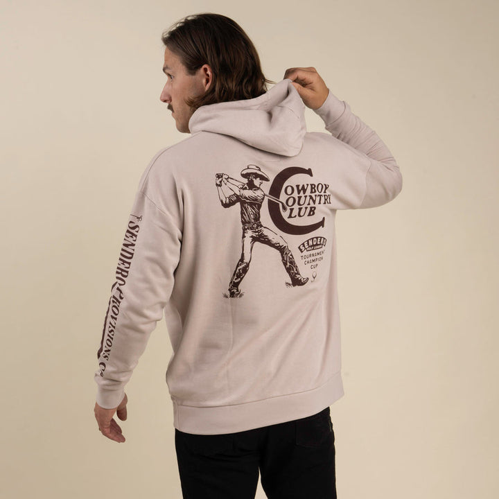 Sendero Cowboy Country Club Hoodie - Sand - Sun Diego Boardshop