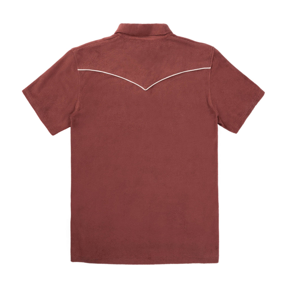 Sendero Cantina Terry Polo - MAHOGANY - Sun Diego Boardshop