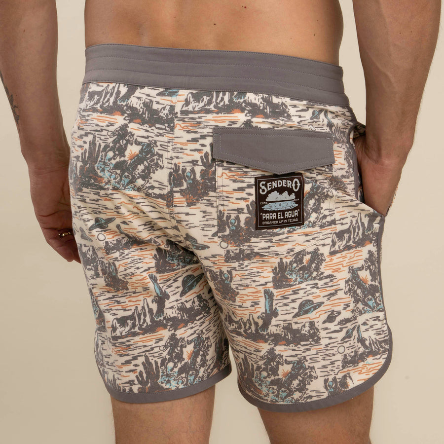 Sendero Point Bar Boardshorts - Desert - Sun Diego Boardshop