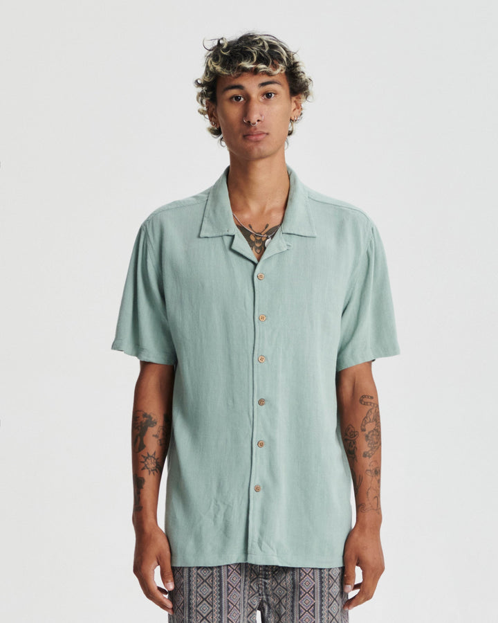 Critical Slide Ernie Resort Shirt - Seagrass - Sun Diego Boardshop