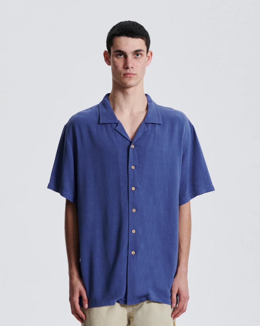 Critical Slide Ernie Resort Shirt - Dusty Blue - Sun Diego Boardshop