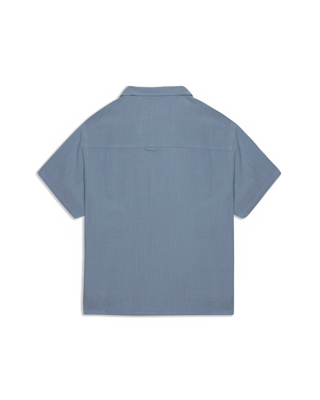 Critical Slide Ernie Resort Shirt - Dusty Blue Back Of Shirt