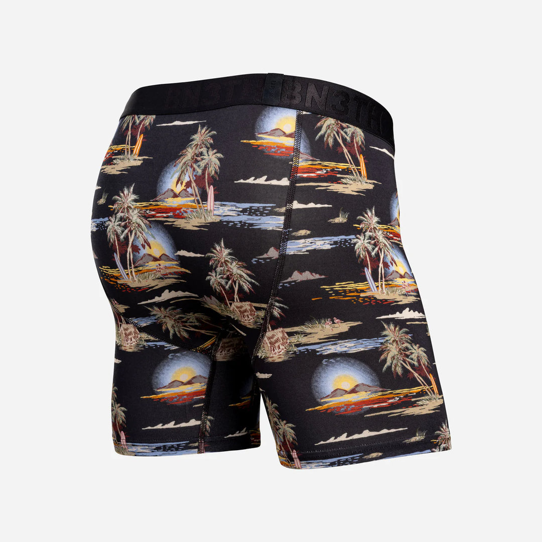 Bn3Th Classic Icon Boxer Brief - Tropical Landscape-Black - Sun Diego Boardshop