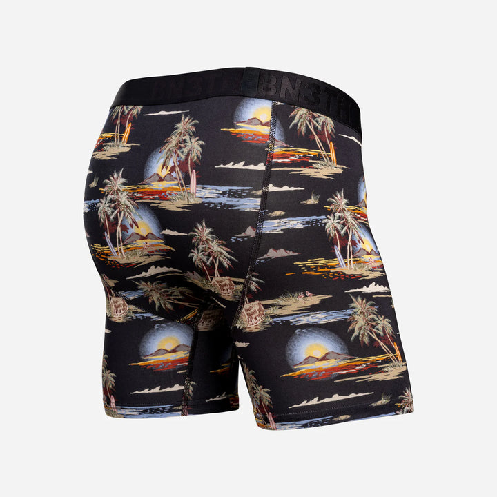 Bn3Th Classic Icon Boxer Brief - Tropical Landscape-Black - Sun Diego Boardshop
