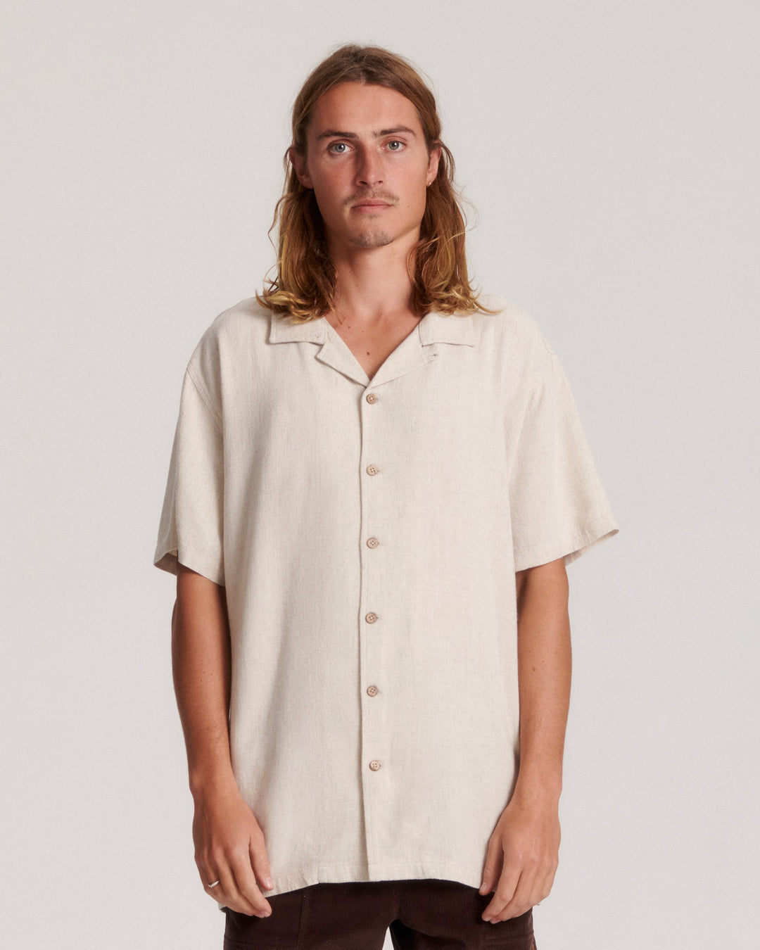 Critical Slide Ernie Resort Shirt - OATMEAL - Sun Diego Boardshop