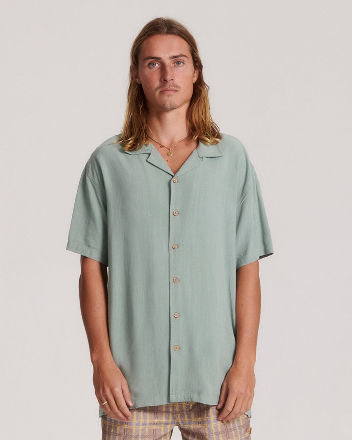 Critical Slide Ernie Resort Shirt - SEAGRASS - Sun Diego Boardshop