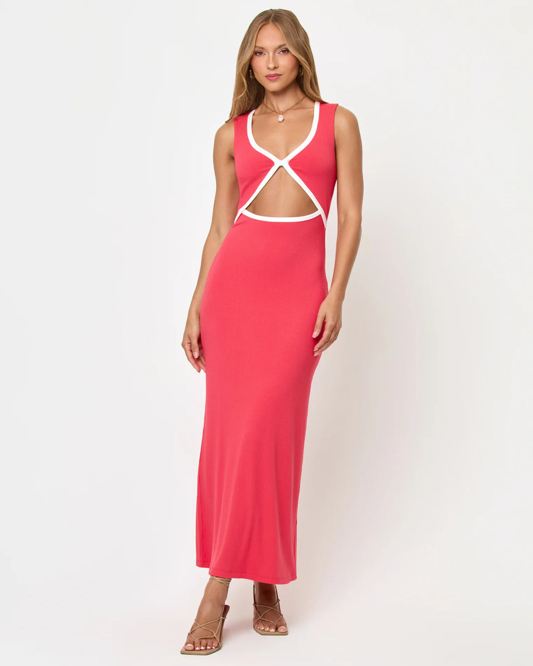 L Space Women's Steph Dress - Pout/Cream