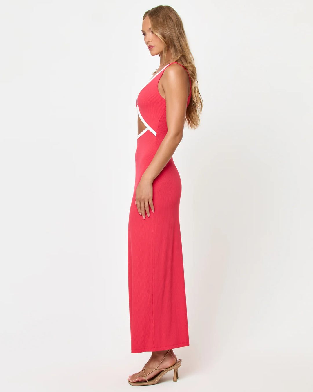 L Space Women's Steph Dress - Pout/Cream