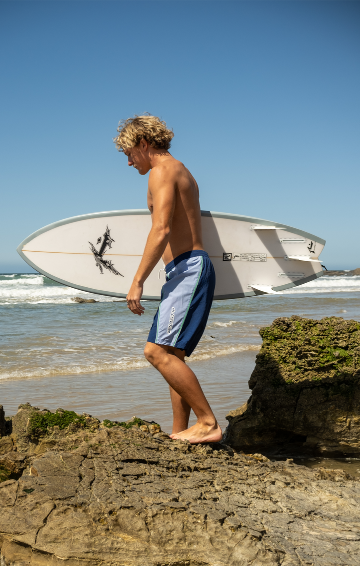 Rusty V8 Elastic Boardshort - Royal Navy - Sun Diego Boardshop