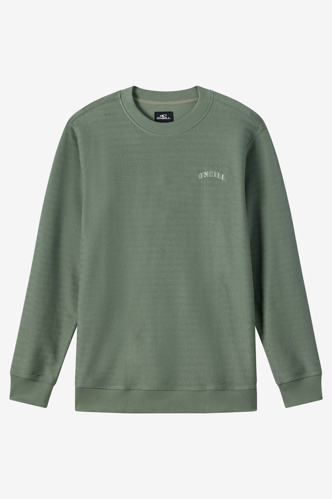 O'Neill Men's Bavaro Solid Crew Neck Fleece - Sage - Sun Diego Boardshop
