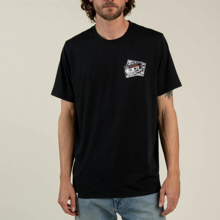 Sendero Men's Cassette Tape T-Shirt - Black - Sun Diego Boardshop