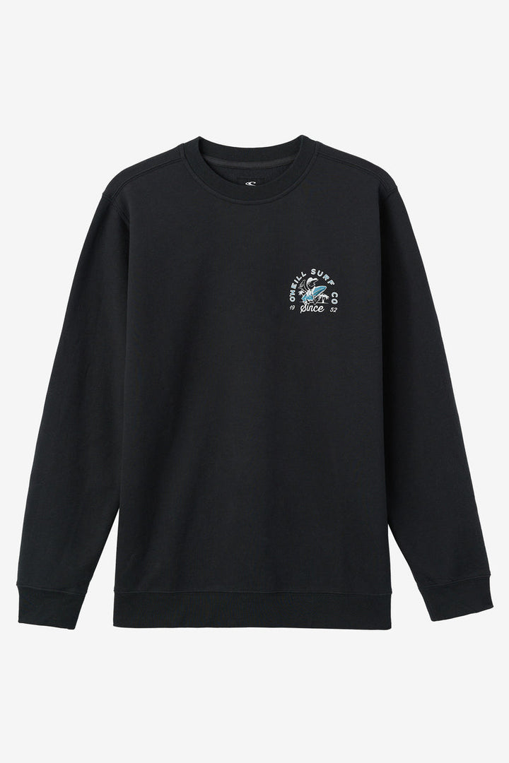 O`Neill FIFTY TWO CREW PULLOVER FLEECE - DARK CHARCOAL - Sun Diego Boardshop