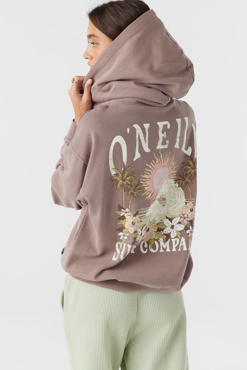 ONeill DRIFT HOODY PULLOVER FLEECE - DEEP TAUPE - Sun Diego Boardshop