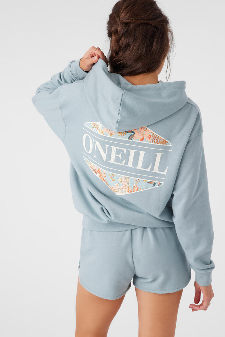 Oneill DRIFT HOODED FLEECE PULLOVER - SILVER BLUE - Sun Diego Boardshop