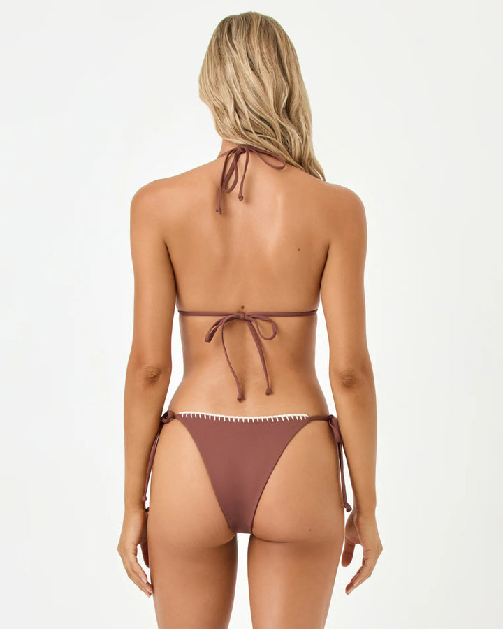 L Space Women's Samba Bikini Top - Cafe