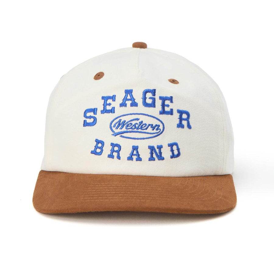 Seager Saloon Snapback - Cream/Brown - Sun Diego Boardshop